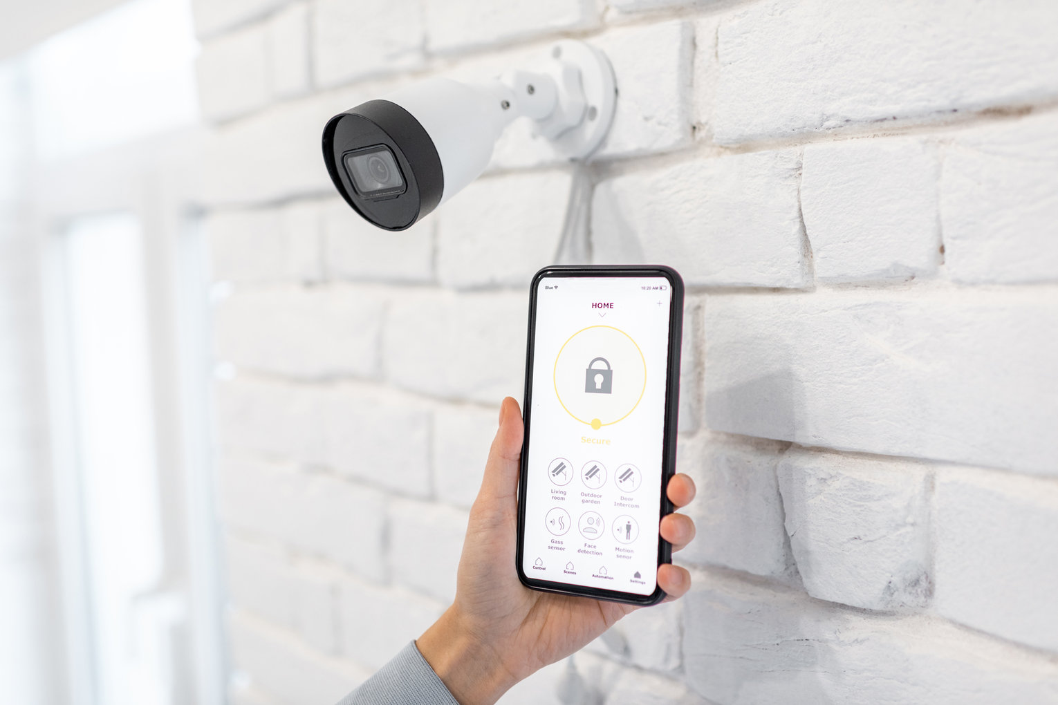 Sicherheitssystem von Elektro Kessler Handysteuerung eines Sicherheitssystem mit Kamera