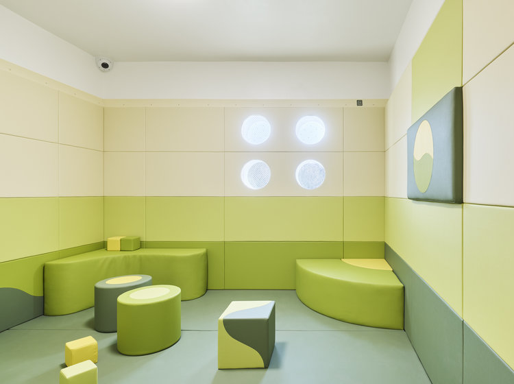 Elektro Kessler Neubau Kinder- und Jugendpsychiatrie ZfP Südwürttemberg Raum in der Kinder- und Jugendpsychiatrie ZfP Südwürttemberg.
